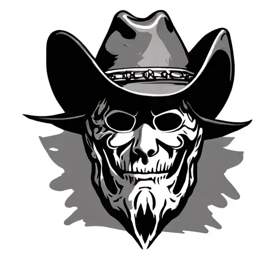 They Mask Cowboy Hat