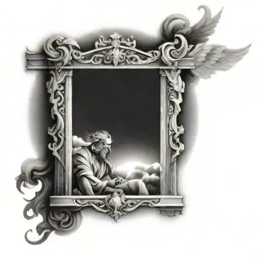 Heaven Gate With Trinity God