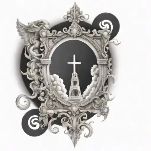 Heaven Gate With Trinity God