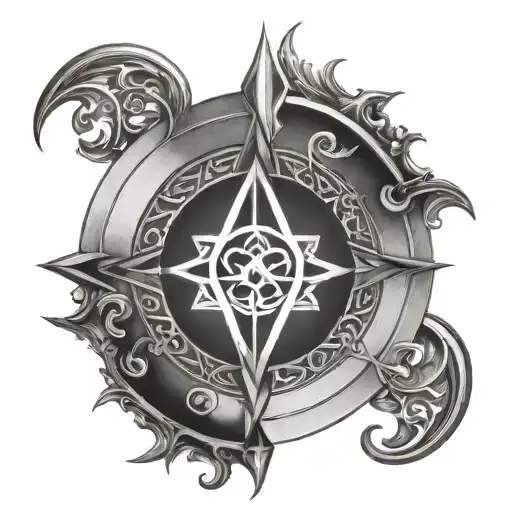 Trinity God Symbol In Heaven Gate Opening