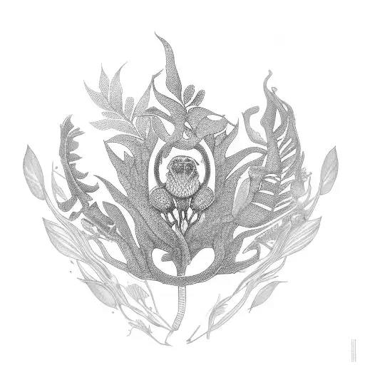 A Game Controller Made Of Plant Branches