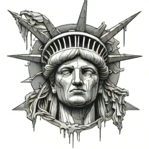 Alien Statue Of Liberty