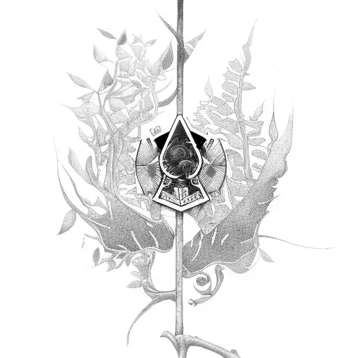 A Game Controller Made Of Plant Branches