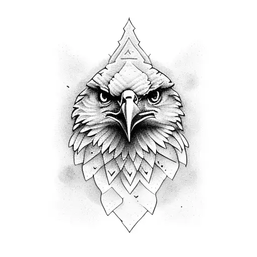 A Stack Of Books Forming The Shape Of An Eagle