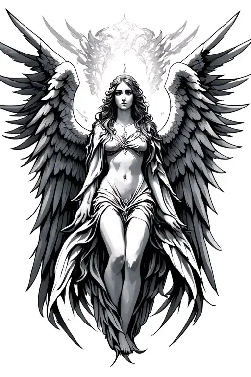 Seraphim Angel Symmetrical