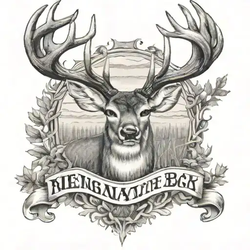 Men's Thigh Outdoors Pennsylvania Whitetail Buck Hunting Sons Names Monroe And Henry