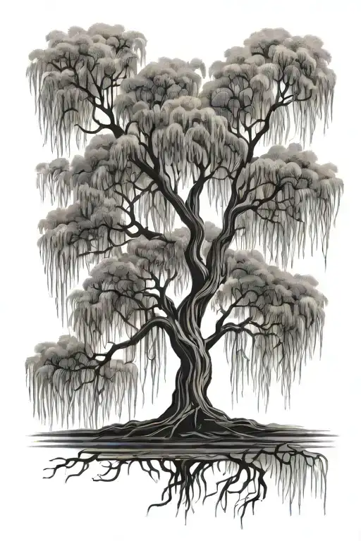 Weeping Willow Tree Of Life