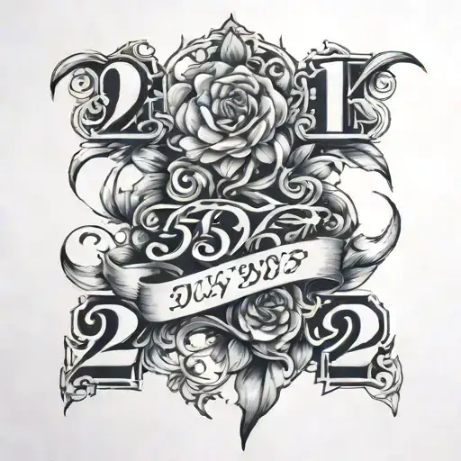 The Date July 23 2021 On Back Of The Arm