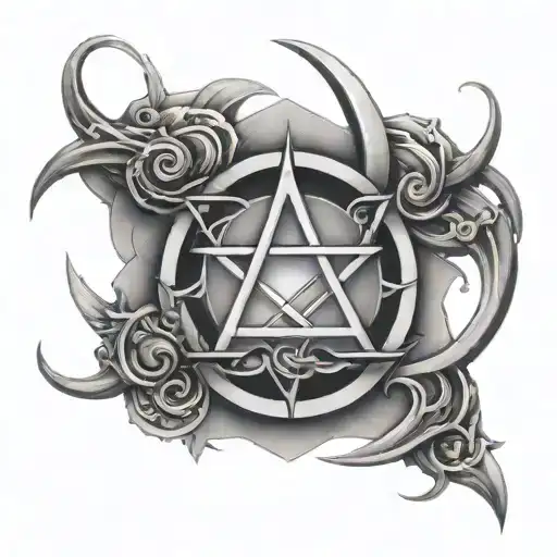 Haven Gate God Trinity Symbol Intertwined