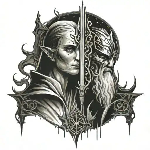 Star Wars And Lord Of The Rings Elvish Writing