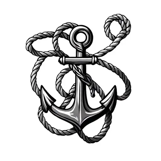 Anchor And Rope