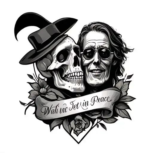 Rest In Peace With A Friend His Name