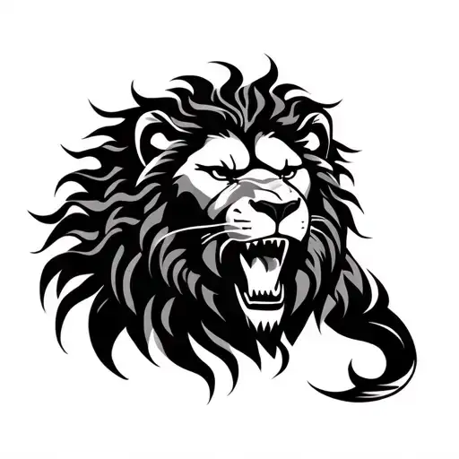 Lion Roar Polynesian