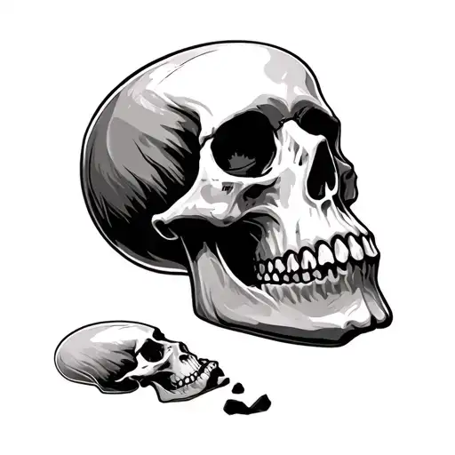 Skulls Representing Dark Periods