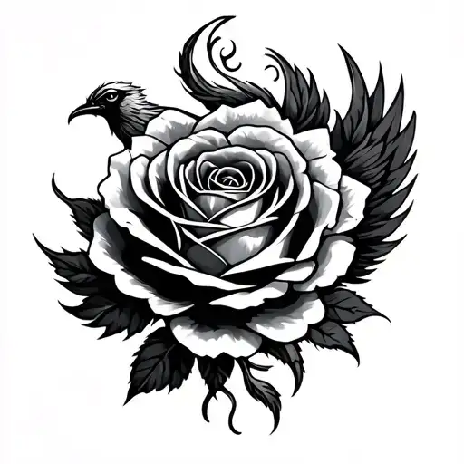 Phoenix Rising Rose Flower