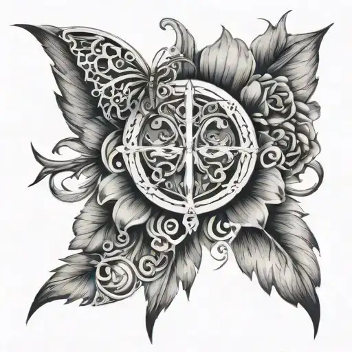 Children Names Incorporated Into The Design Combining