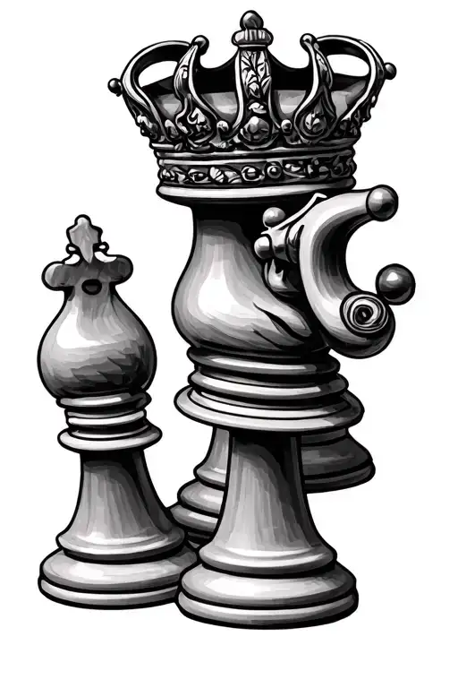King And Queen Chess Pieces