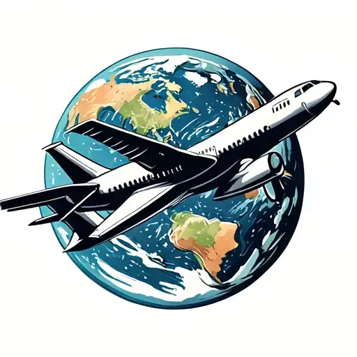 Earth Airplane Vacation