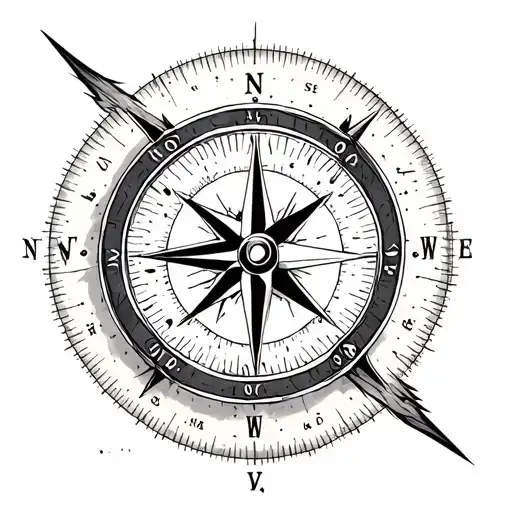 Longitude Latitude Compass