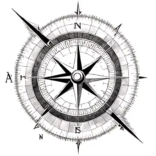 Longitude Latitude Compass