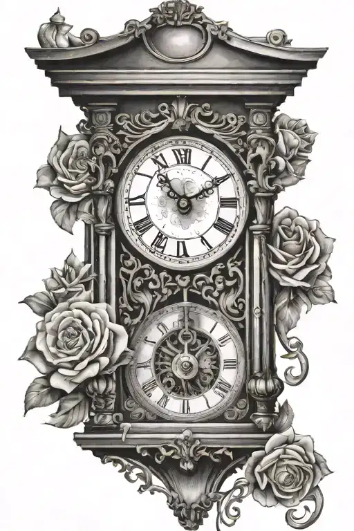Grandfather Clock Inside
