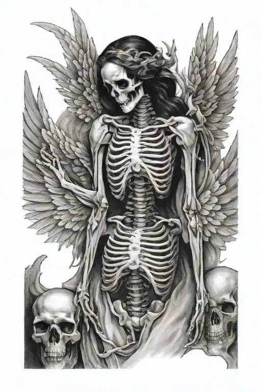 Angels And Skeleton