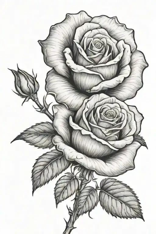 Rose And The Stem Is The Name Kathleen