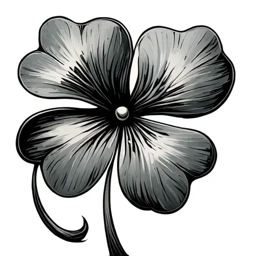 Four Leaf Clover Tattoo Inspired