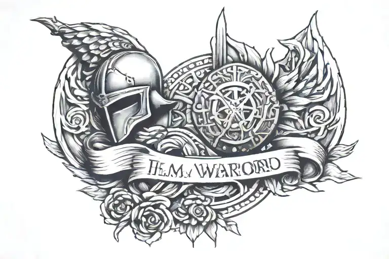 By His Wounds I'm A Warrior