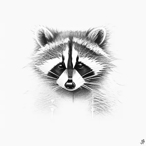 Raccoon With Gun