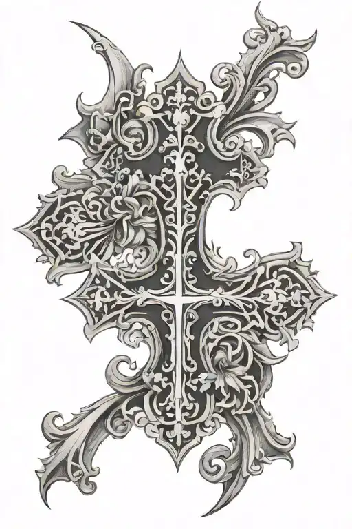Gothic Style Cross