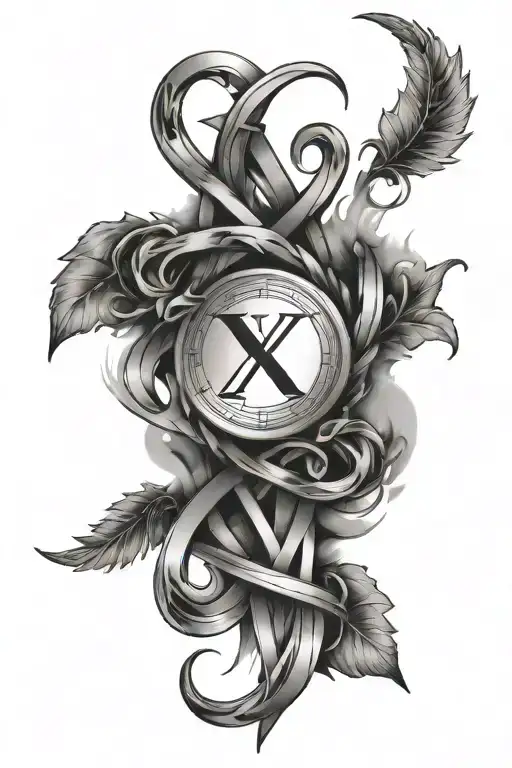 Roman Numerals Intertwined
