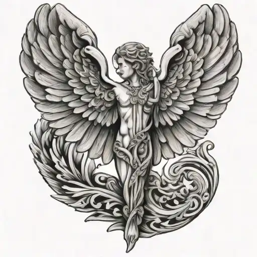 Asclepius Angel Wing