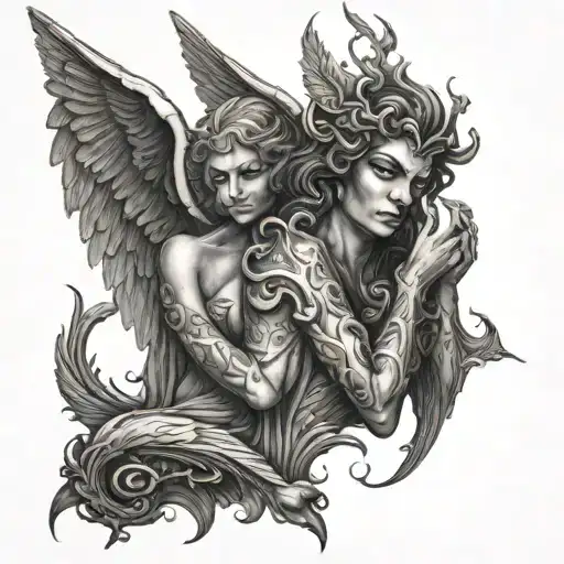 Angel And Devil Fineline