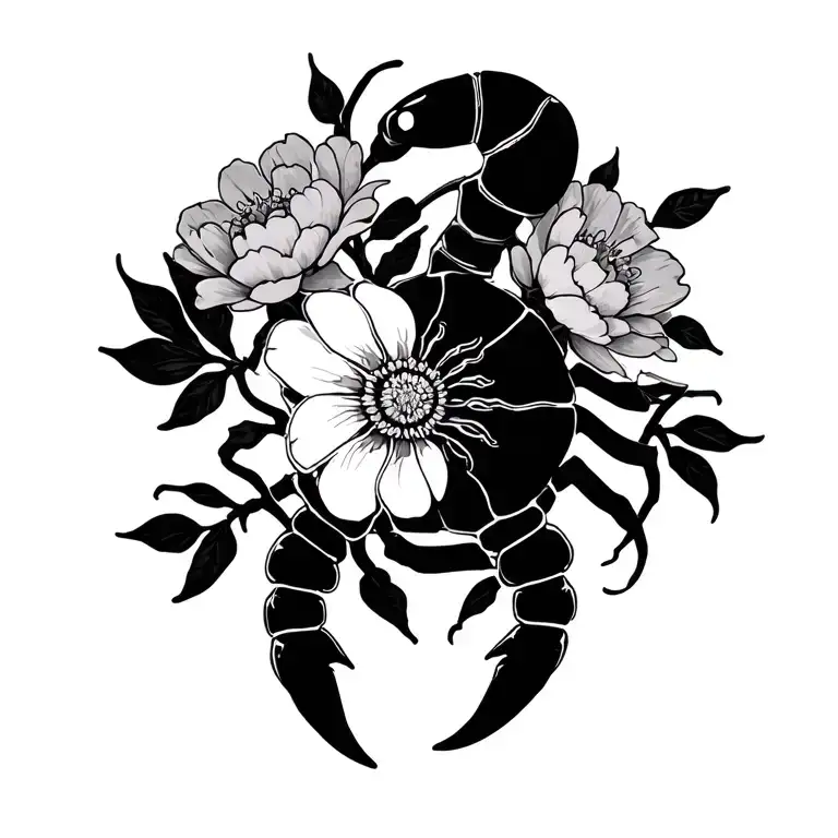 Scorpion Line Flowers