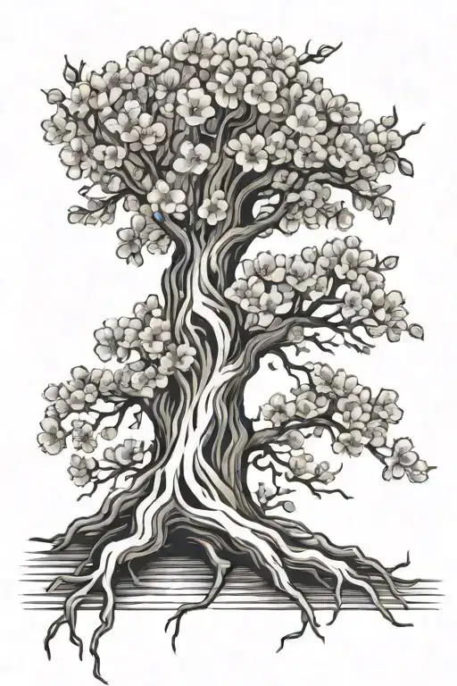 Cherry Blossom Tree Roots