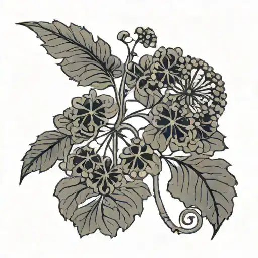 Poison Hemlock Vine Wrapping