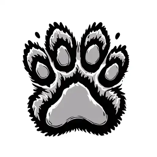 Dog Paw Print