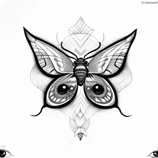 Moth And Eyes