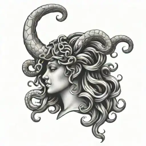 Medusa Head Profile Holding