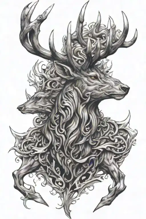 Powerfull Warrior Stag