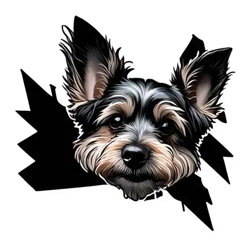 Dog Nose Print The Word Kipper