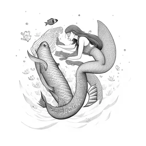 A Marmaid Falling In Love With A Astronaut