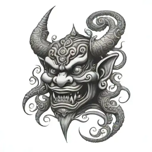 Khmer Tattoo Demon