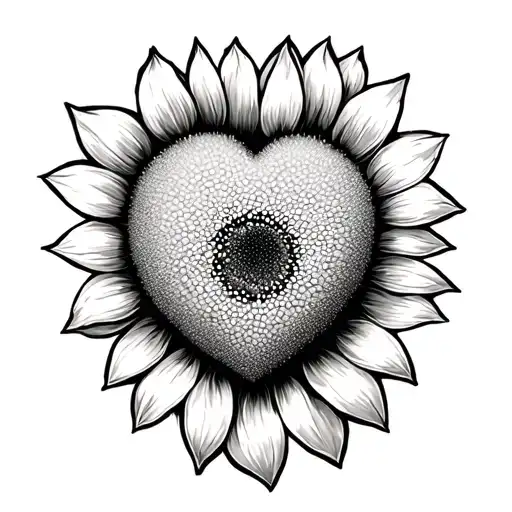 Sunflower Heart