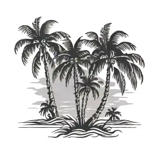 Palm Tree Silhouette
