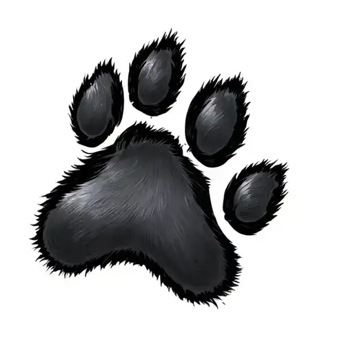 Dog Paw Print
