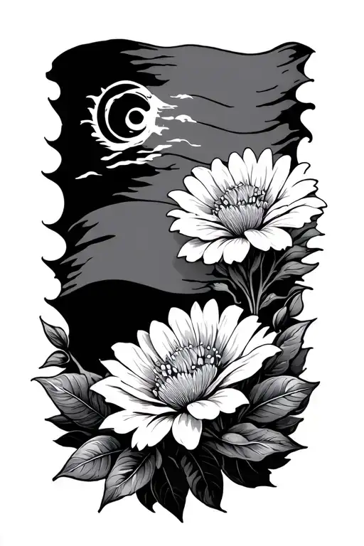 Ocean Flag Island Flower