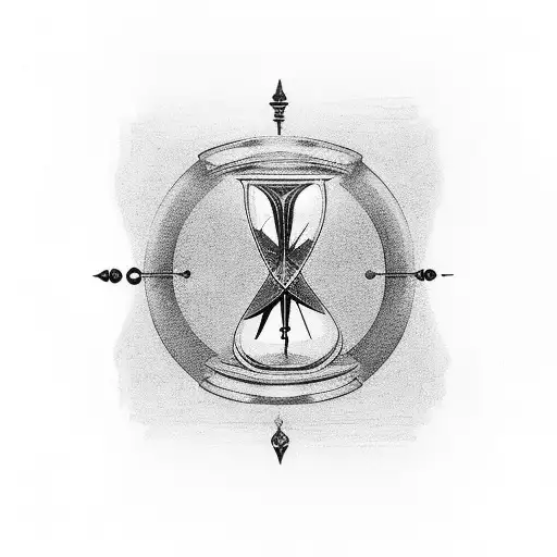Half Hourglass Half Clock