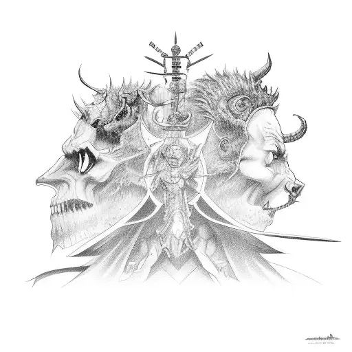 A Battle Between Good Versus Evil